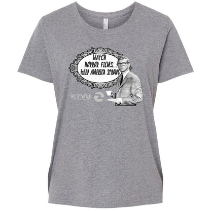 Ladies Curvy Jersey - QFFW2UW5 - Granite Heather - 9