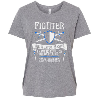 Ladies Curvy Jersey - VD1AQRTF - Granite Heather - 9