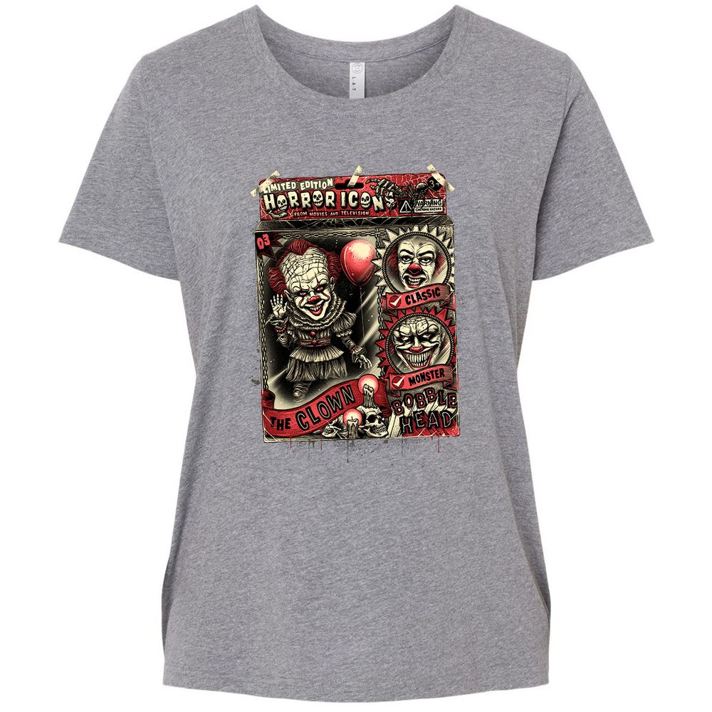 Ladies Curvy Jersey - HCAKBNUR - Granite Heather - 9