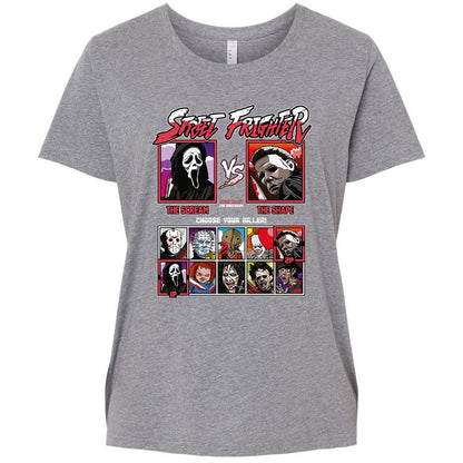 Ladies Curvy Jersey - TAQV6RPH - Granite Heather - 9