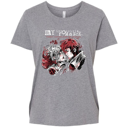 Ladies Curvy Jersey - EVLXEFR2 - Granite Heather - 9