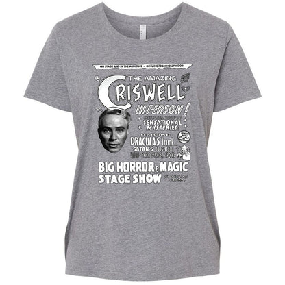 Ladies Curvy Jersey - 8GWVEZHP - Granite Heather - 9