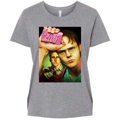 Ladies Curvy Jersey - 3QHYGT77 - Granite Heather - 9