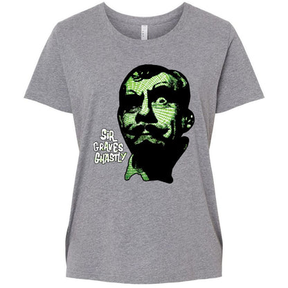 Ladies Curvy Jersey - 4GJU7KRD - Granite Heather - 9