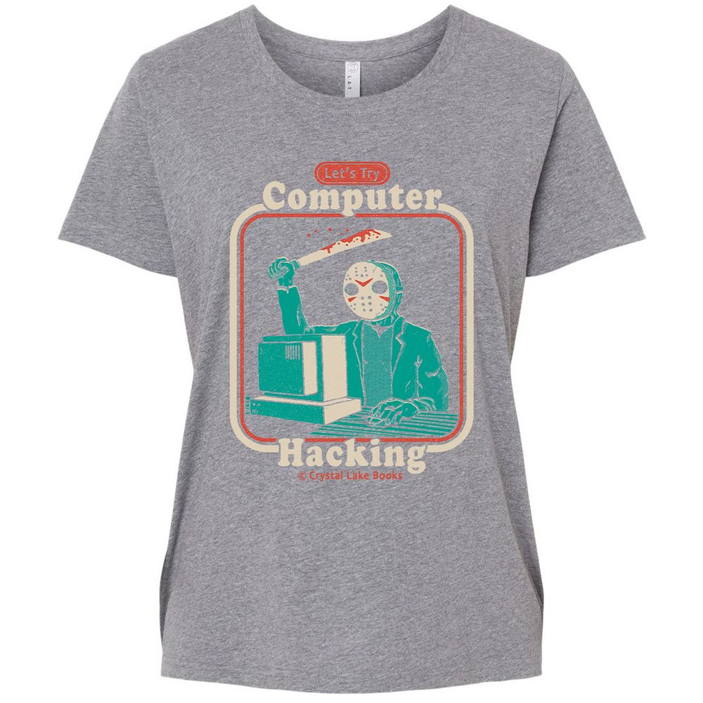 Ladies Curvy Jersey - NFM9V4Y7 - Granite Heather - 9