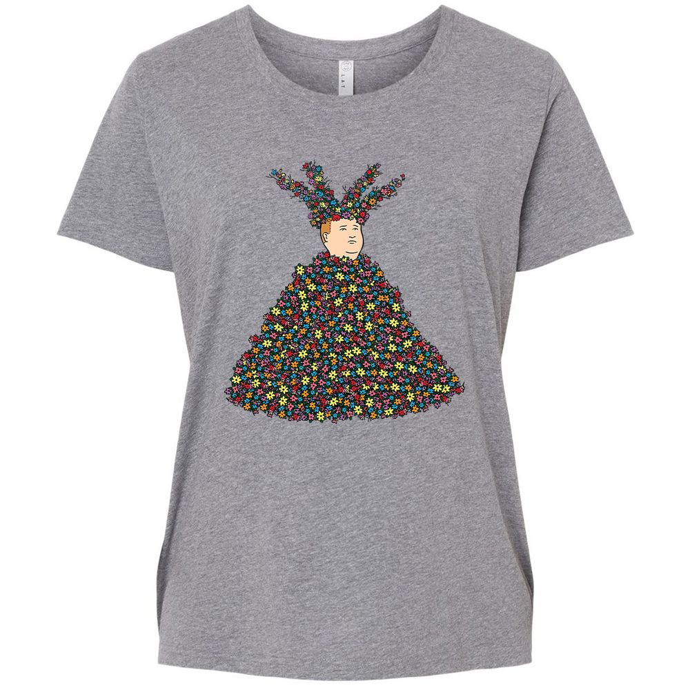 Ladies Curvy Jersey - 7VX31BP5 - Granite Heather - 9