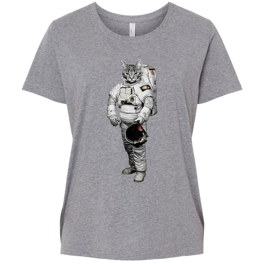 Ladies Curvy Jersey - AQJWRVDU - Granite Heather - 9