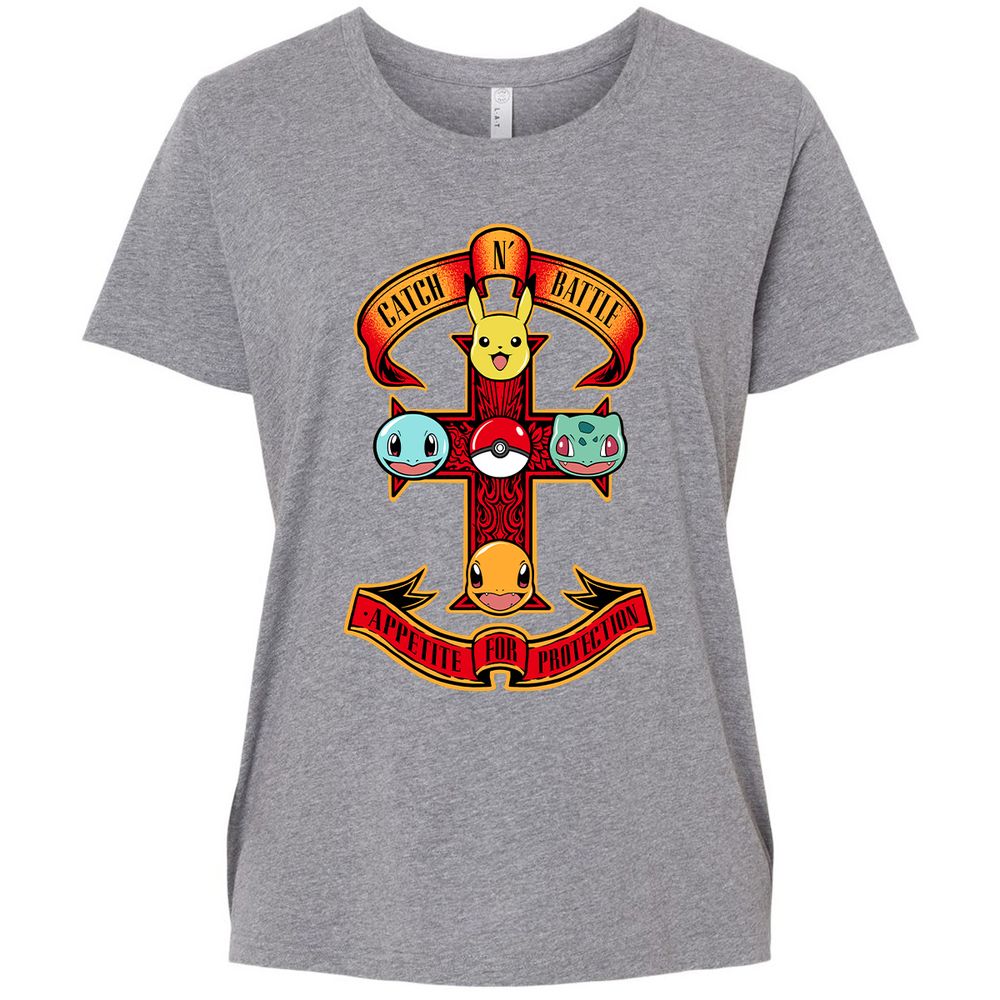 Ladies Curvy Jersey - MCLQESZW - Granite Heather - 9