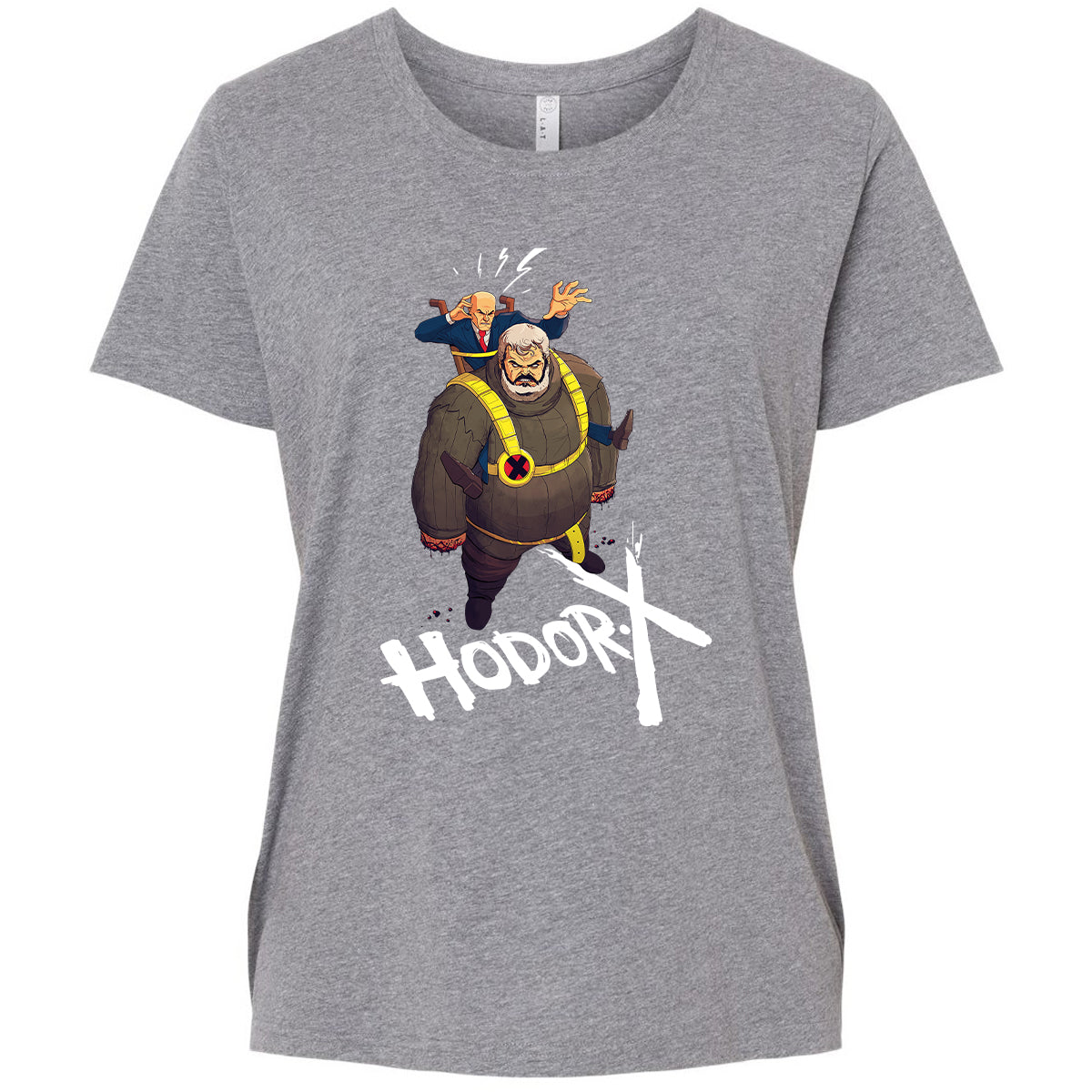 Ladies Curvy Jersey - 5B3J85FS - Granite Heather - 9