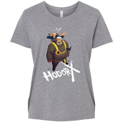 Ladies Curvy Jersey - 5B3J85FS - Granite Heather - 9