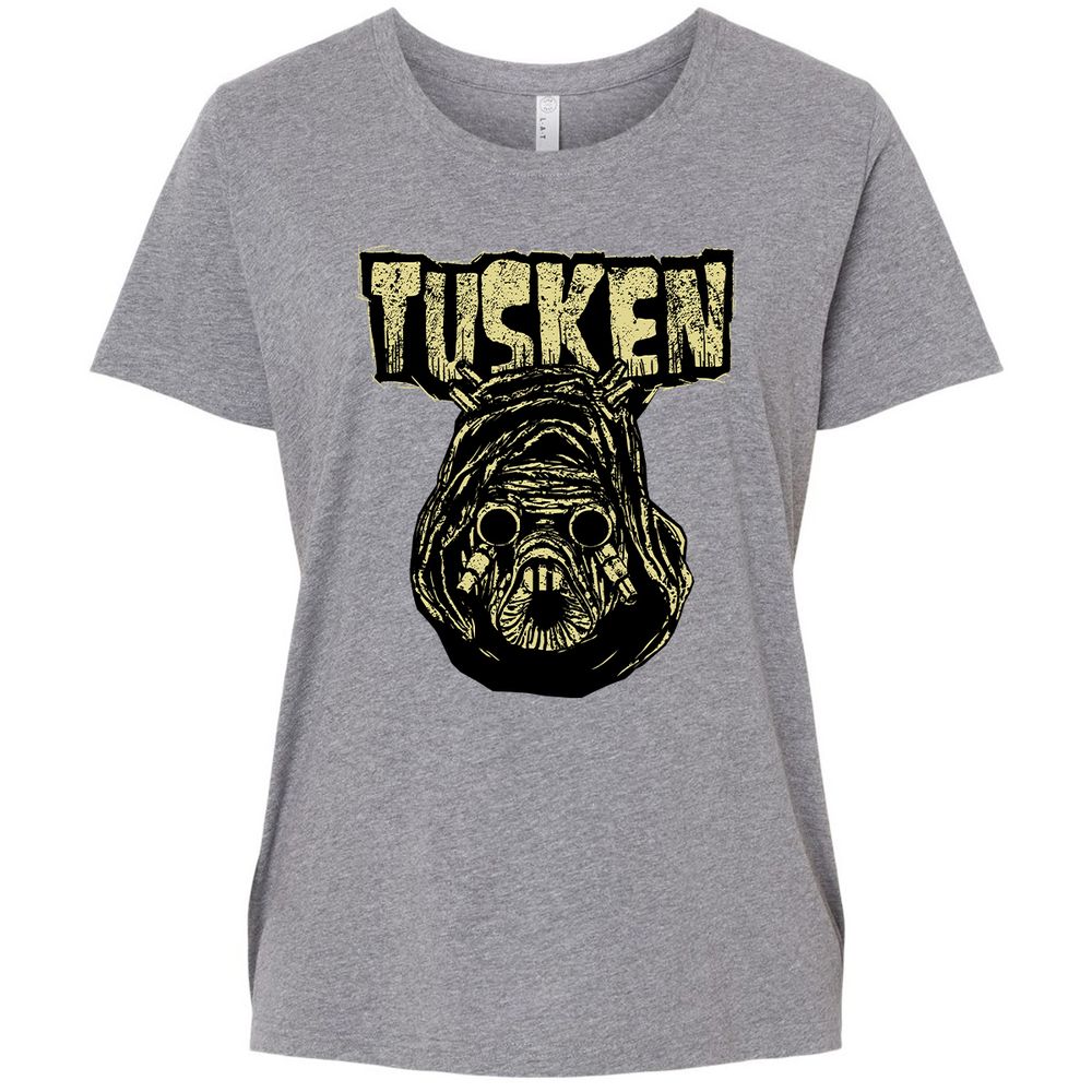 Ladies Curvy Jersey - 5E59LQMF - Granite Heather - 9