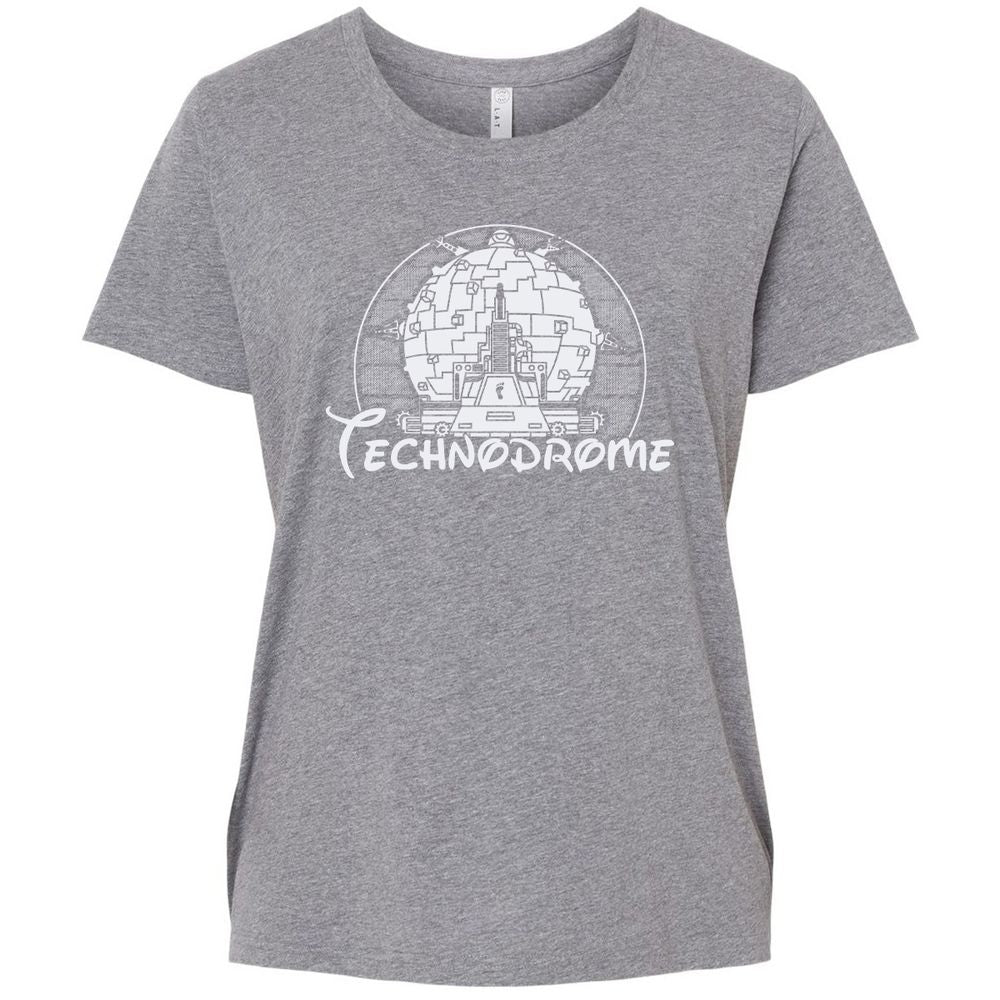 Ladies Curvy Jersey - AMWE1Q9Q - Granite Heather - 9