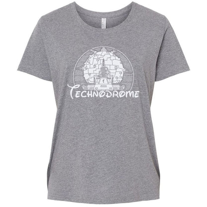 Ladies Curvy Jersey - AMWE1Q9Q - Granite Heather - 9