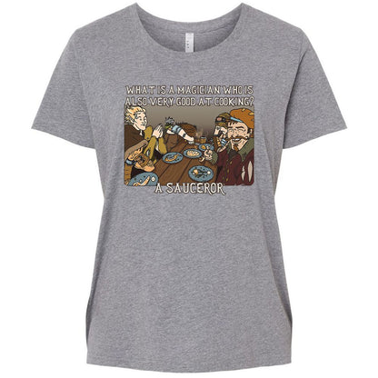 Ladies Curvy Jersey - J61UFFLL - Granite Heather - 9