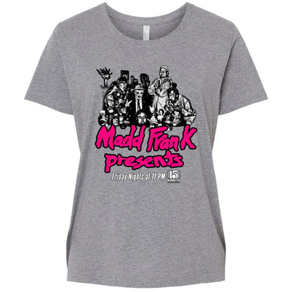 Ladies Curvy Jersey - Y86TML8X - Granite Heather - 9