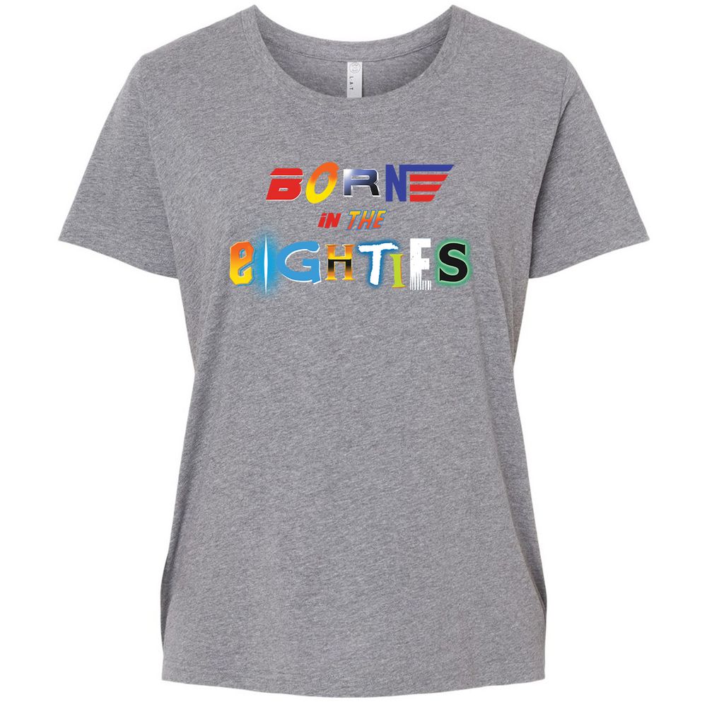 Ladies Curvy Jersey - UE8VK7KH - Granite Heather - 9