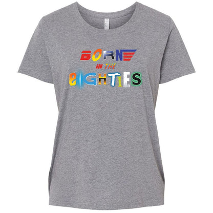 Ladies Curvy Jersey - UE8VK7KH - Granite Heather - 9