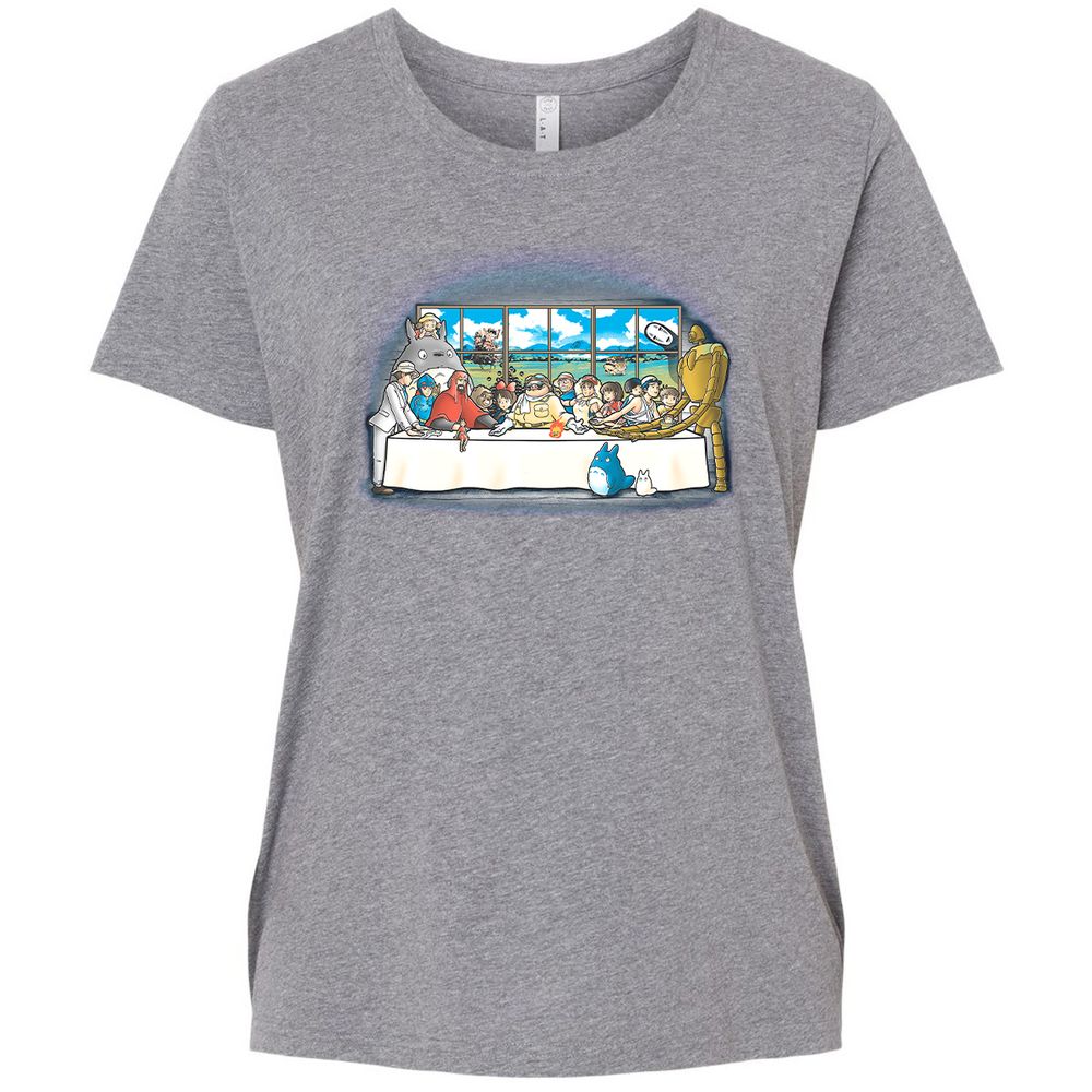 Ladies Curvy Jersey - VFS6118Q - Granite Heather - 9