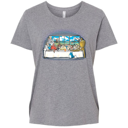 Ladies Curvy Jersey - VFS6118Q - Granite Heather - 9