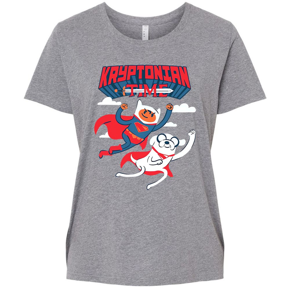 Ladies Curvy Jersey - 4YQ329E5 - Granite Heather - 9