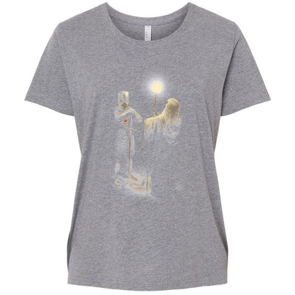 Ladies Curvy Jersey - CFJKN5RW - Granite Heather - 9