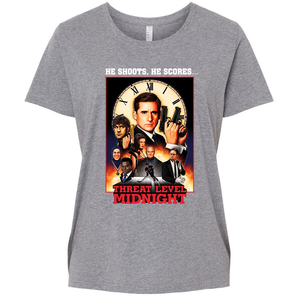 Ladies Curvy Jersey - Z8LWLWB4 - Granite Heather - 9