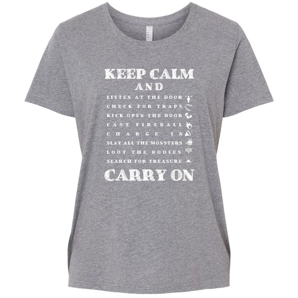 Ladies Curvy Jersey - SAVSA9JW - Granite Heather - 9