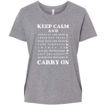 Ladies Curvy Jersey - SAVSA9JW - Granite Heather - 9