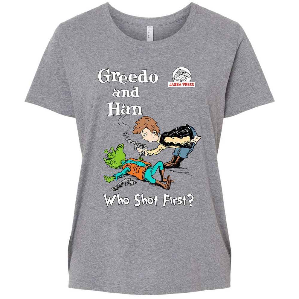 Ladies Curvy Jersey - XZBMQ22F - Granite Heather - 9