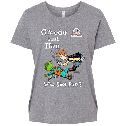 Ladies Curvy Jersey - XZBMQ22F - Granite Heather - 9