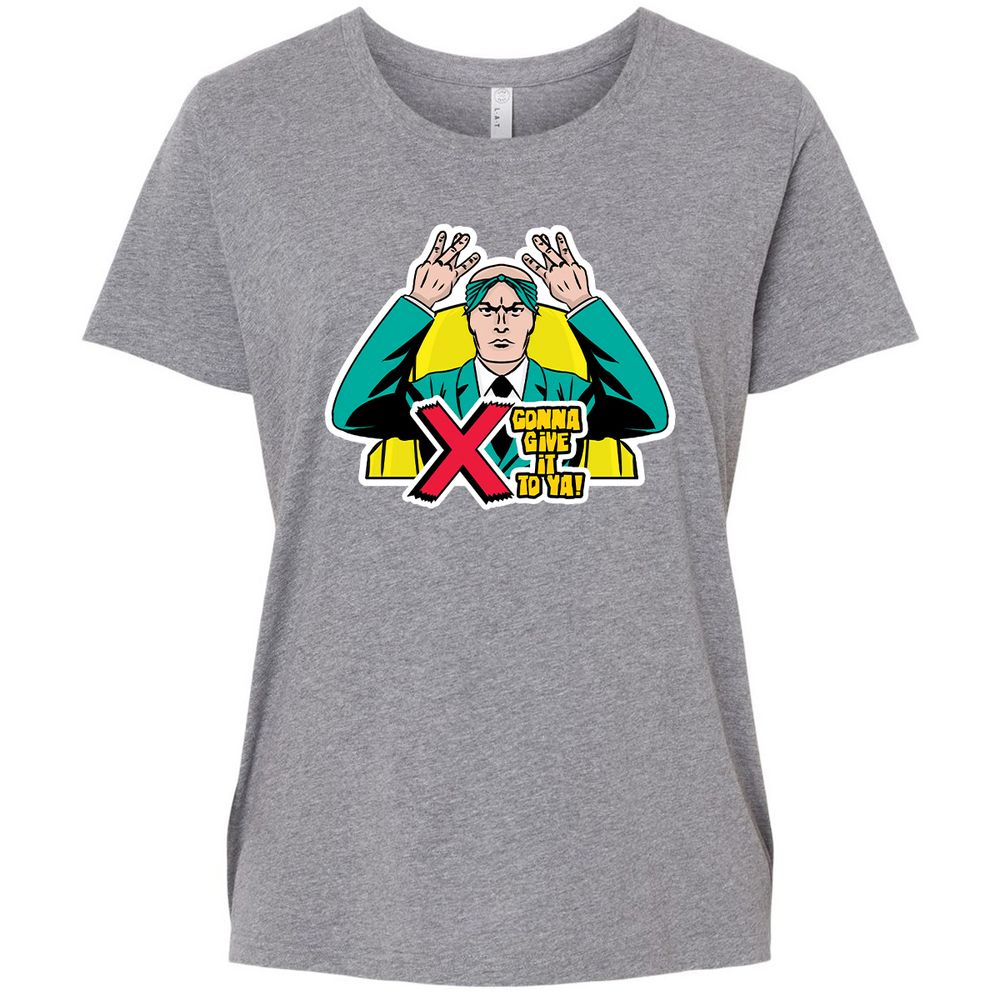 Ladies Curvy Jersey - RL4MJZNN - Granite Heather - 9