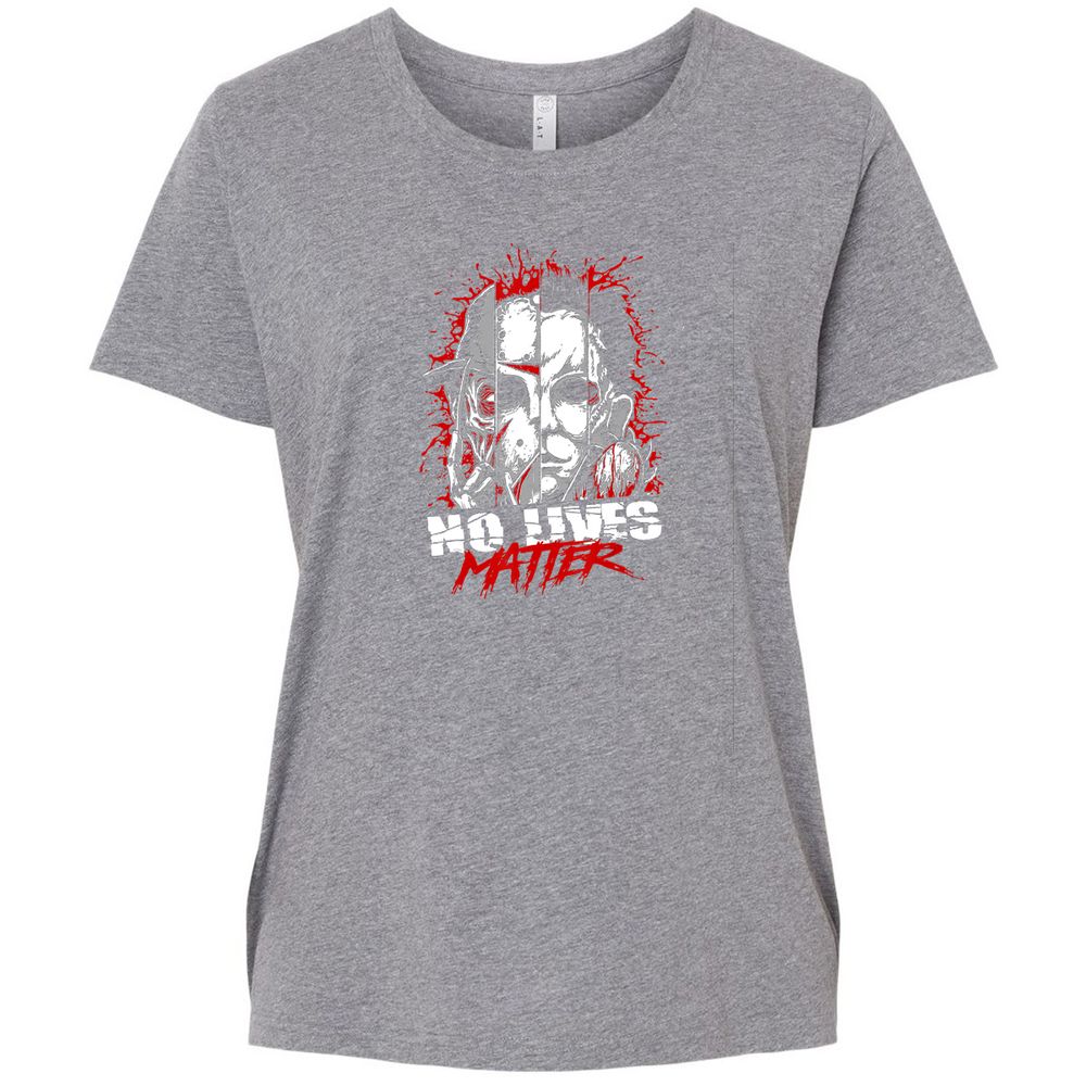 Ladies Curvy Jersey - TFWAWGAD - Granite Heather - 9