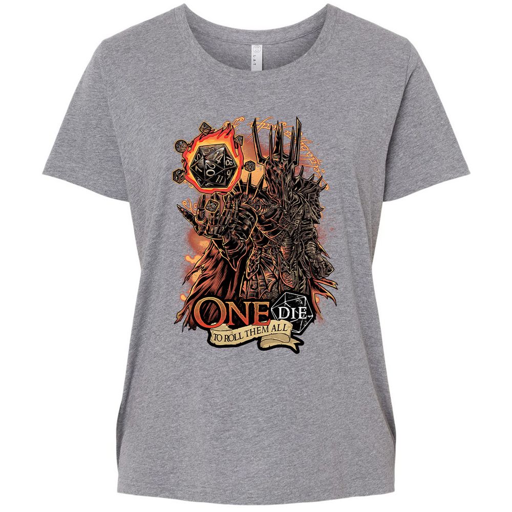 Ladies Curvy Jersey - DH343N6N - Granite Heather - 9