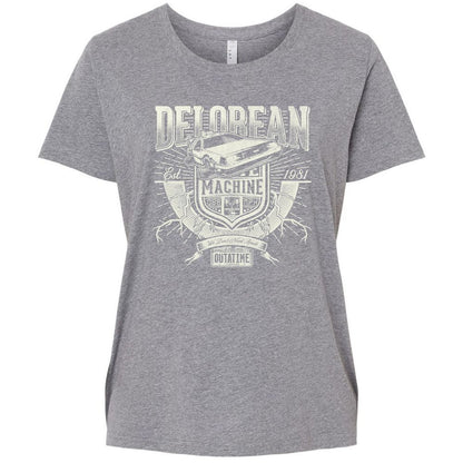 Ladies Curvy Jersey - B6A93NBG - Granite Heather - 9