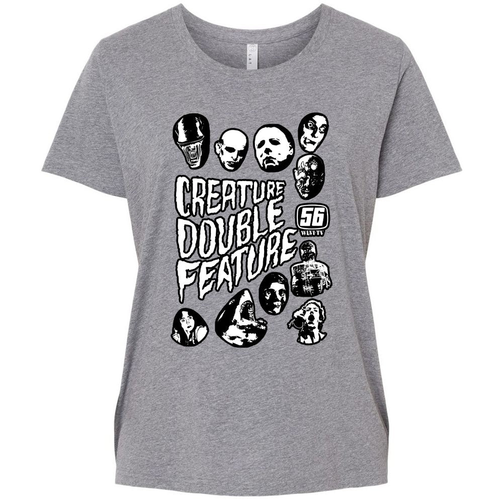 Ladies Curvy Jersey - EKDT697F - Granite Heather - 9