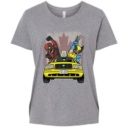 Ladies Curvy Jersey - W16M8ZYW - Granite Heather - 9