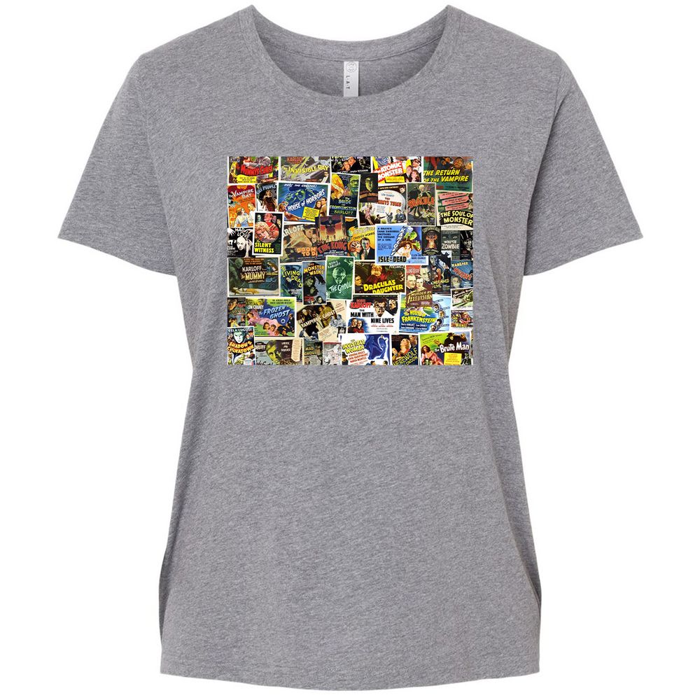 Ladies Curvy Jersey - CLCW9RL9 - Granite Heather - 9