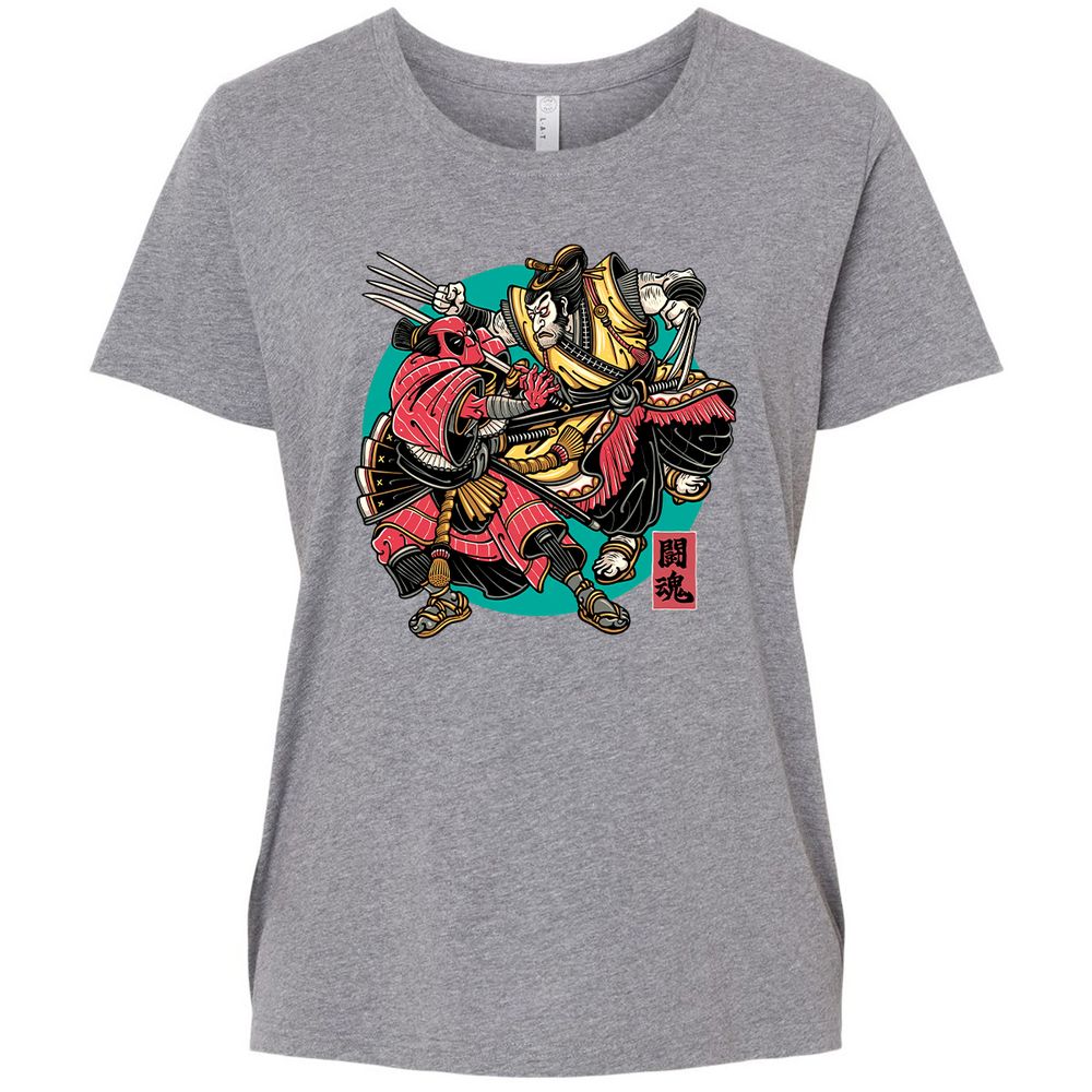 Ladies Curvy Jersey - UZ12LDF1 - Granite Heather - 9