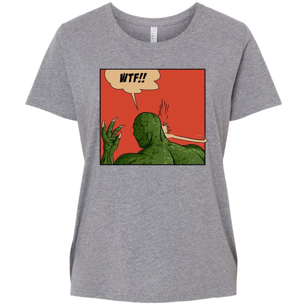 Ladies Curvy Jersey - 9TSV2NUZ - Granite Heather - 9