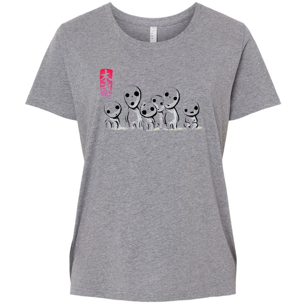 Ladies Curvy Jersey - U9ZZJ876 - Granite Heather - 9