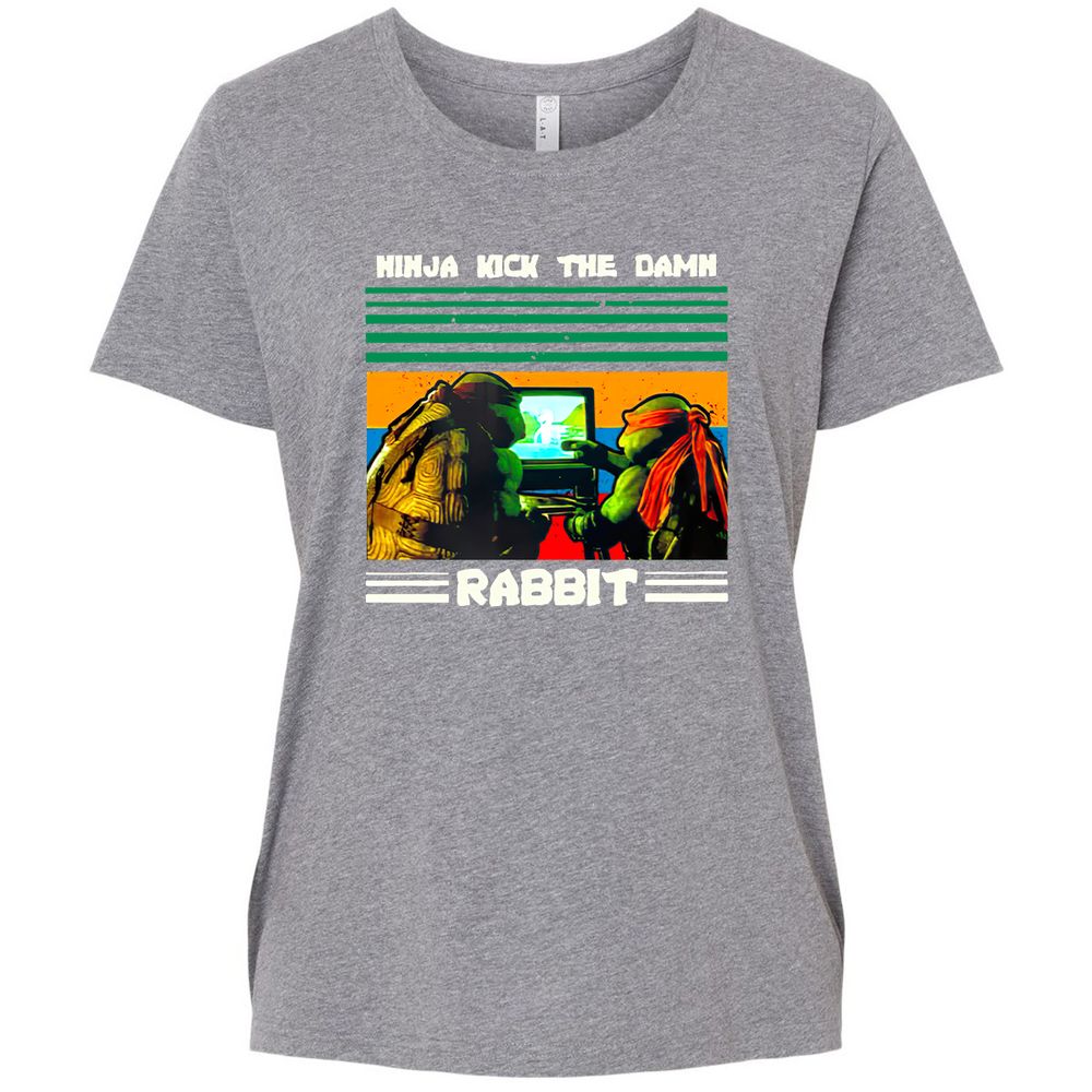 Ladies Curvy Jersey - 42TGVKKN - Granite Heather - 9