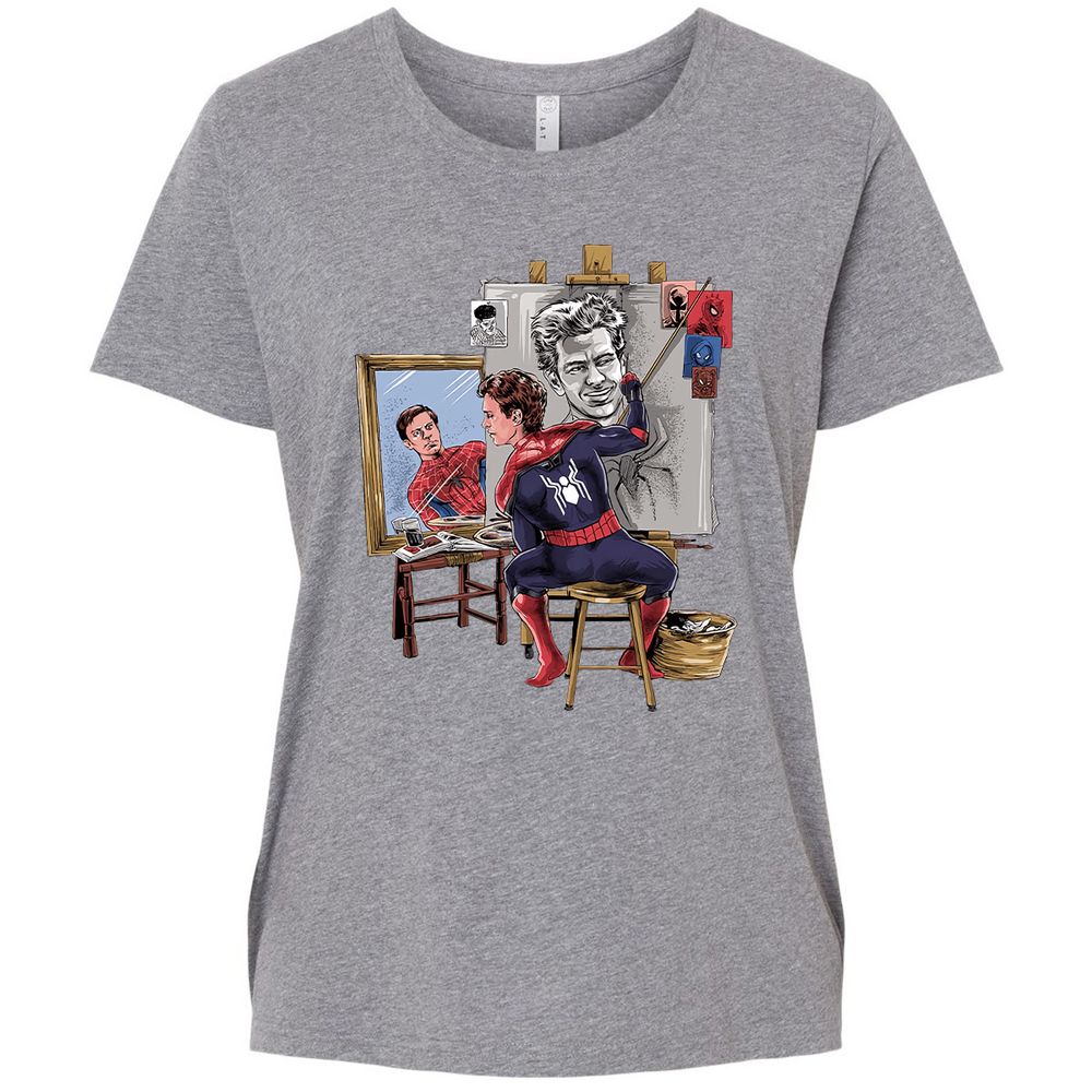 Ladies Curvy Jersey - 5Z6HKYEN - Granite Heather - 9