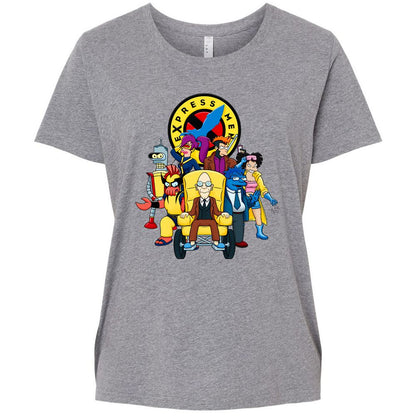 Ladies Curvy Jersey - 27GUAR9U - Granite Heather - 9