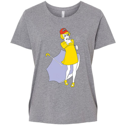 Ladies Curvy Jersey - EYHYGK1H - Granite Heather - 9