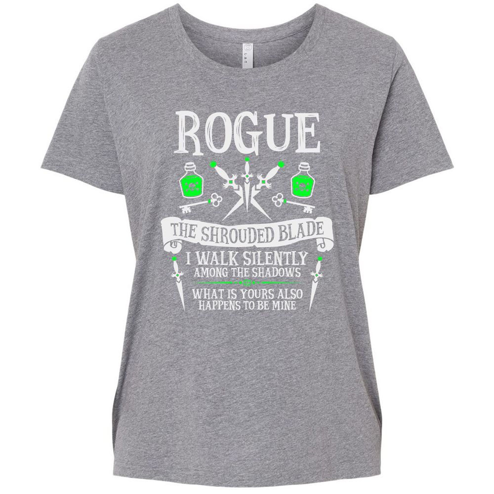 Ladies Curvy Jersey - TR3L1KQQ - Granite Heather - 9