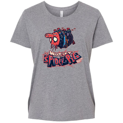 Ladies Curvy Jersey - R53P28QV - Granite Heather - 9