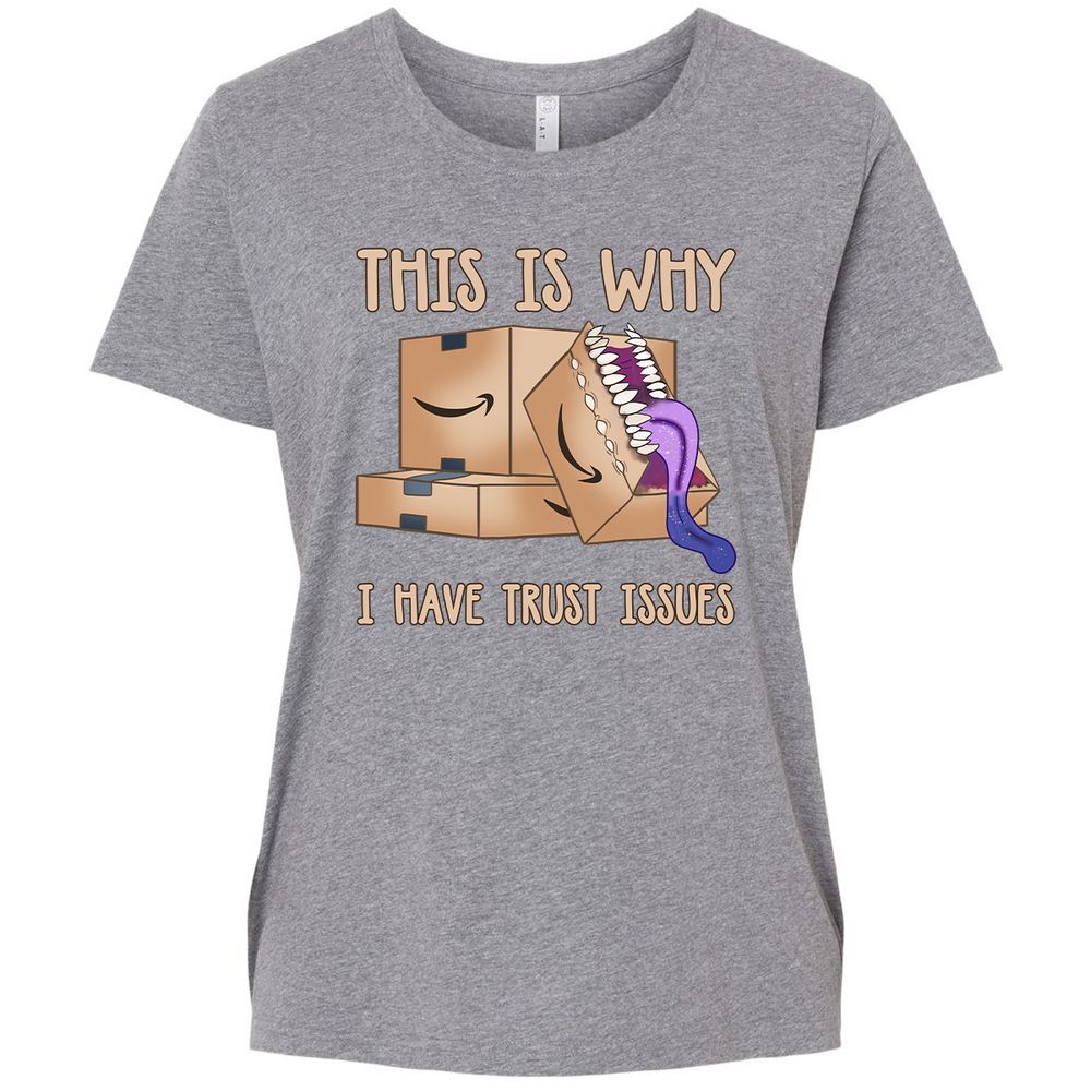 Ladies Curvy Jersey - 6BHBZ5MU - Granite Heather - 9