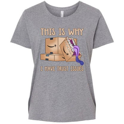 Ladies Curvy Jersey - 6BHBZ5MU - Granite Heather - 9