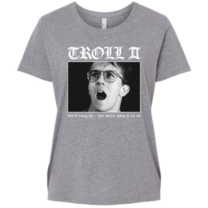 Ladies Curvy Jersey - TYBSMV8Q - Granite Heather - 9