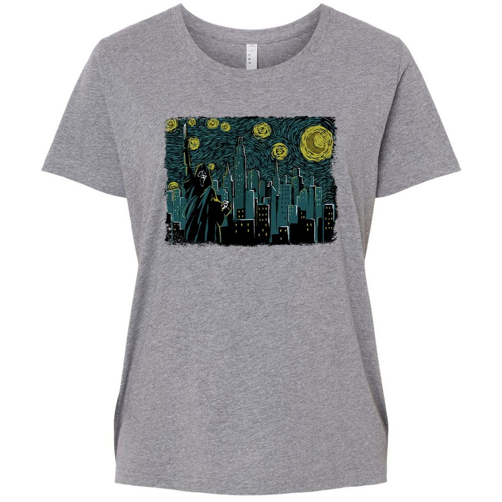 Ladies Curvy Jersey - Y2G5YH99 - Granite Heather - 9